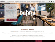 Tablet Screenshot of barradepintxos.com